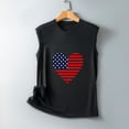 thumbnail image 3 of IROINNID Women's V-Neck Tank Sleeveless 4th Of July Vest Summer Vest Blouse Tops 4th Of July, 3 of 5