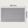 thumbnail image 7 of Unique Bargains Cotton Bath Mat Soft Bathroom Rug Absorbent Floor Towel Mats Grey, 7 of 7