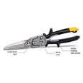 thumbnail image 4 of Tijera Corta Chapa Tipo Aviación Toughbuilt TB-H4-60-SL, De Corte Largo Recto Toughbuilt TB-H4-60-SL, 4 of 5