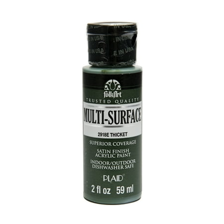 Folkart Multi Surface Satin Thicket Acrylic Paint 2 Fl Oz Folkart Multi Surface Satin Thicket Acrylic Paint 2 Fl Oz