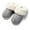 Grey, variant on Evlmd Fuzzy House Slippers for Women, Memory Foam Fluffy Soft Warm Slip On House Slippers, Anti-Skid Cozy Plush for Indoor Outdoor