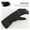 thumbnail image 6 of TEHAUX Winter Thermal Heated Gloves Black Plush 1 Pair L, 6 of 6