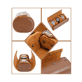 thumbnail image 5 of Estuche Para Relojes 3 Rejillas Exhibidor Retro Cuero Lab.G Café, 5 of 5
