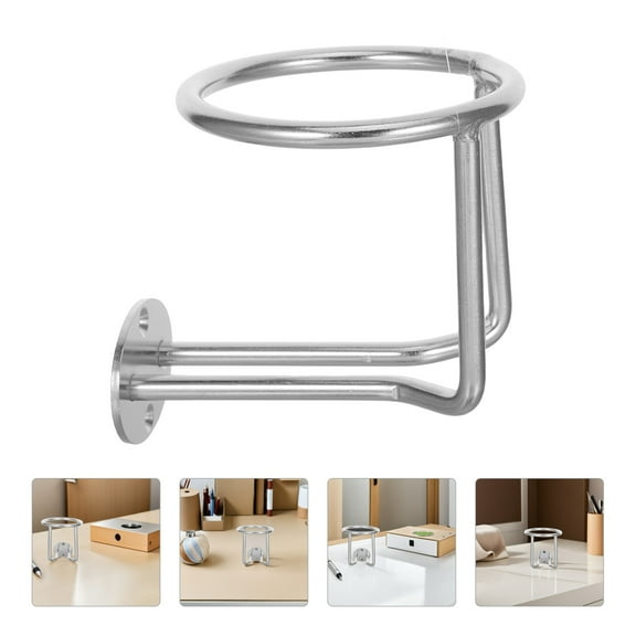 Raindrops Wall Mounted Stainless Steel Beverage Holder for Boats Rvs and Cars with Universal Fit