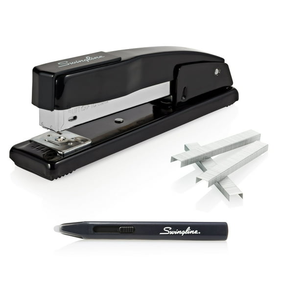 Swingline Desk Stapler Value Pack 20 Sht Cap Black 44420