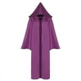 thumbnail image 1 of Robe à Capuche Unie pour Femmes, Ample, Cardigan de Noël, 1 of 3