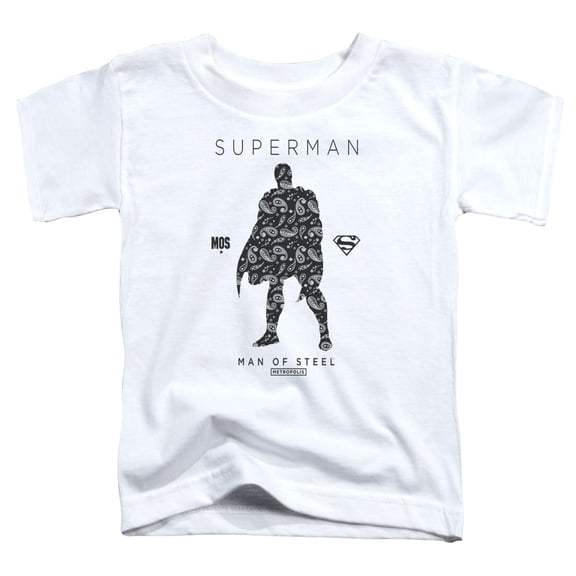 Superman - Paisley Sihouette - Toddler Short Sleeve Shirt - 4T