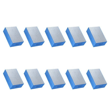 

10X Polishing Block Diamond Hand Polishing Pad for Sanding Concrete Glass Stone Granite - 200