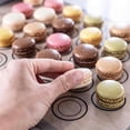 thumbnail image 5 of Macaron Baking Mats 4 Pack for Perfect Macarons & Cook - Silicone Macaron Baking Sheets with Size Guiding Circles, 5 of 5