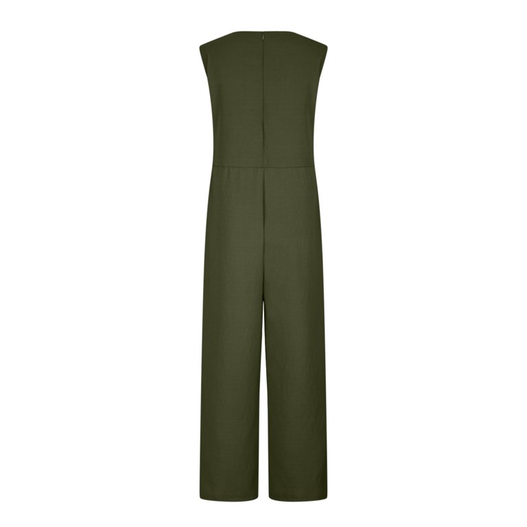 ZZwxWA Plus Size Jumpsuit for Curvy Women Womens Fashion