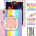 thumbnail image 5 of Adjustable Ring Stand Case For Ipad 9.7 Inch 2018 With Shoulder Strap Big Adjustable Ring Stand, Shock Protection Cover, 5 of 5