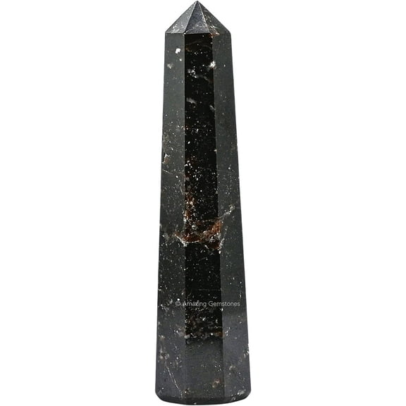 Garnet Crystal Tower Obelisk Point (3" to 4" INCH)