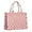 Red Strawberry Plants-2, variant on Large Capacity Tote Bag,Red Strawberry Plants Fruit Pink Pattern Handbag Fashion Luxury Tote Bag,15.7"x13"x 5.1" Inches,Laptop Compatible