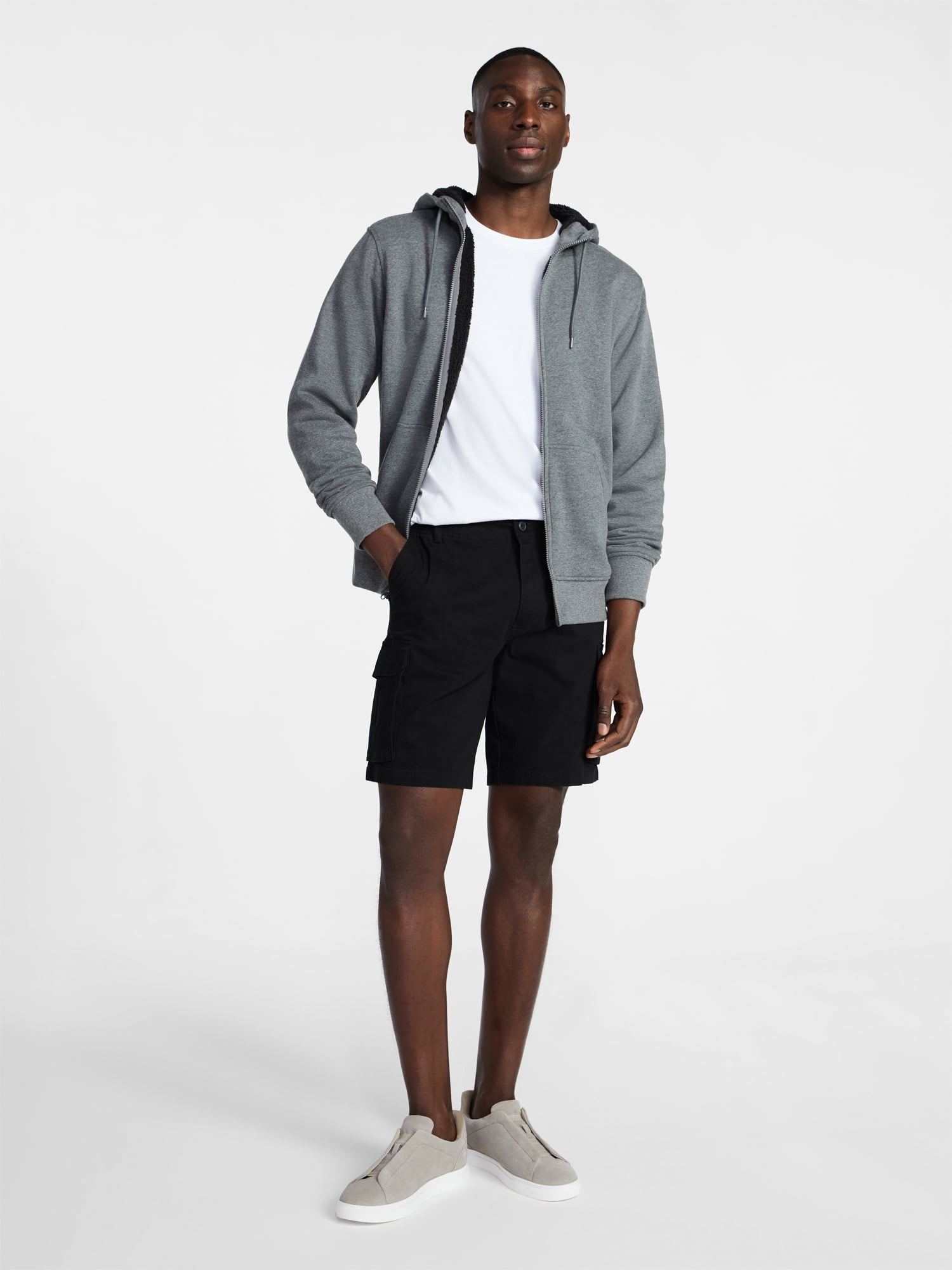 George Men's & Big Men's Relaxed Fit Cargo Shorts, 10" Inseam, Sizes 30-46
