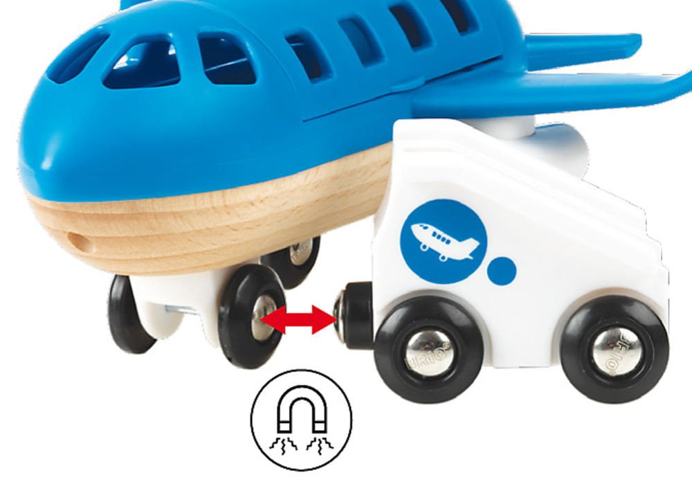 brio airplane train