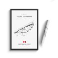 thumbnail image 3 of Cuadro sobre lienzo con circuito internacional de Fórmula 1, arte de pared de F1, póster nórdico, imagen de carrera de deportes de motor estética para decoración del hogar, 3 of 5