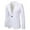 White, variant on NaWent Mens formal Blazer Button Up Long Sleeve Suit Jacket Lapel Slim Fit Stylish Business Coats 2024 Banquet Fall Blazers White 8(XL)