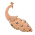 thumbnail image 4 of Cojín de suelo de pavo real de imitación, peluche de peluche para sofá cama. Marrón claro, 4 of 9