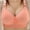 Pink, variant on VONCOS Bras for Women Everyday Bra Full Figure Comfortable Wirelfree Bras Push-Up Tops Underwear Black Size S