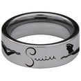 thumbnail image 4 of Swimming Tungsten Carbide Ring, 4 of 9