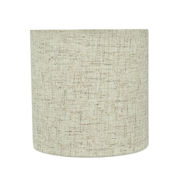 Aspen Creative 31196 Transitional Drum (Cylinder) Shaped Clip-On Construction Lamp Shade in Beige, 5" wide (5" x 5" x 5")