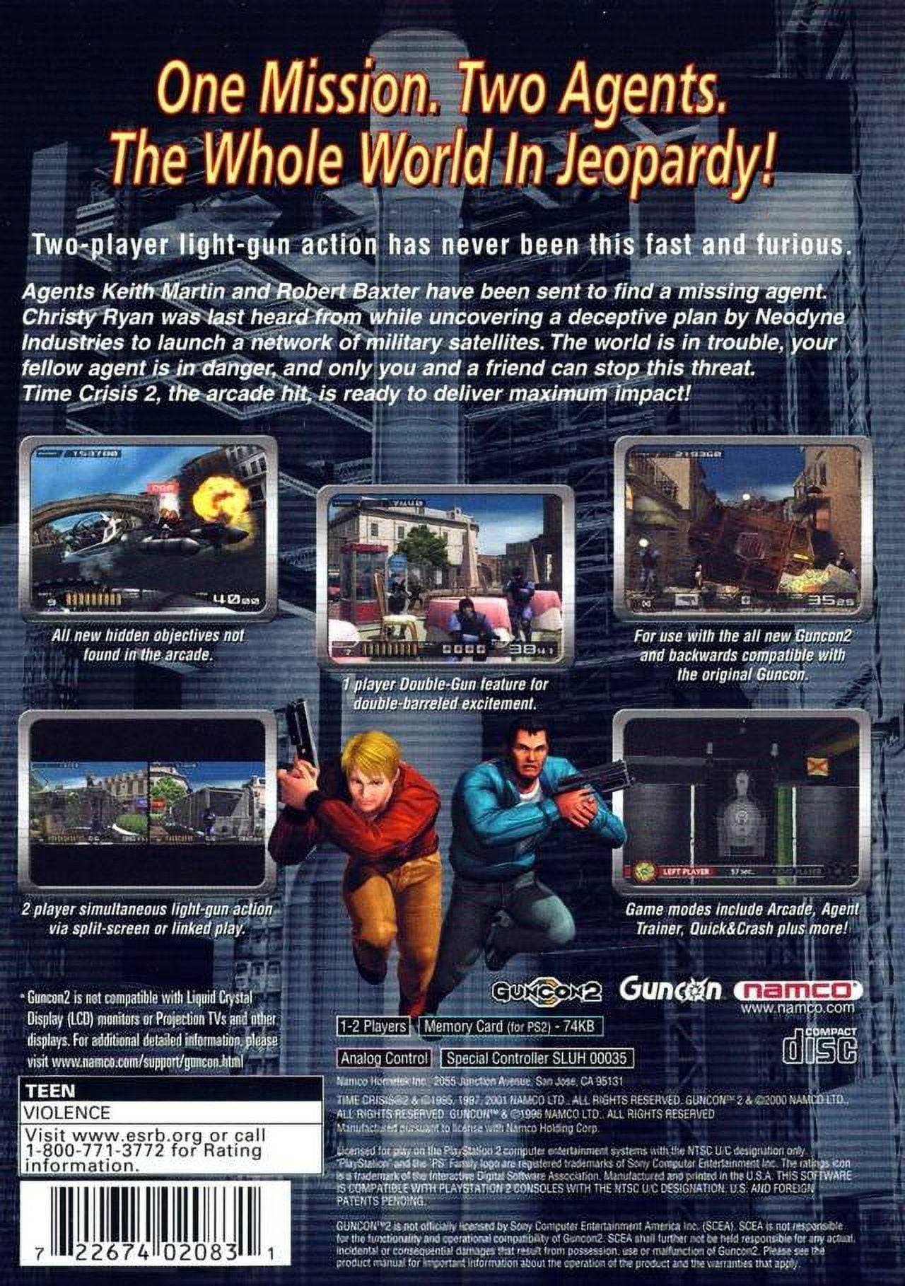 Free Shipping Time Crisis 2 PS2 Walmart