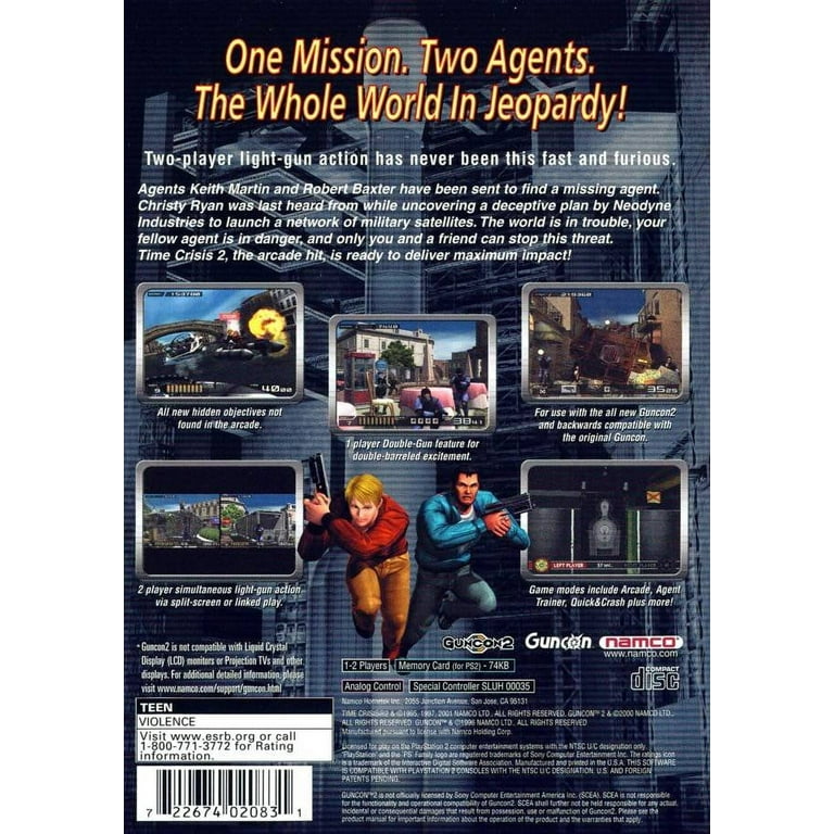 Time Crisis 2 PS2 Walmart