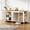 White, variant on Amlancher Dog Crate Furniture for Small Dogs, 28inch Wood Dog Kennel Furniture, Rustic Brown