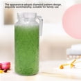 thumbnail image 4 of Water Pitcher With Lid, Kitchen Heat Resistant Pitcher Carafes, Household Exquisite Tea Beverages For  Transparent 1.1L, 4 of 8