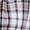 Brown Plaid, variant on Scenario Women's Top with Poet Sleeves, Sizes XS-XXXL