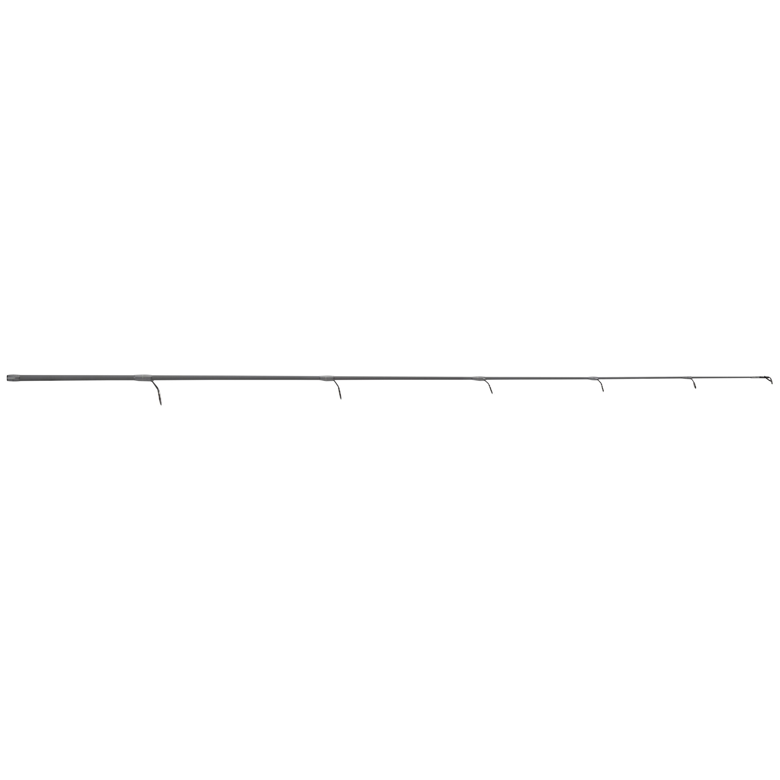 ProFISHiency Grey and White Fiberglass 5ft 8in Medium Graphite Spinning Fishing Pole Combo