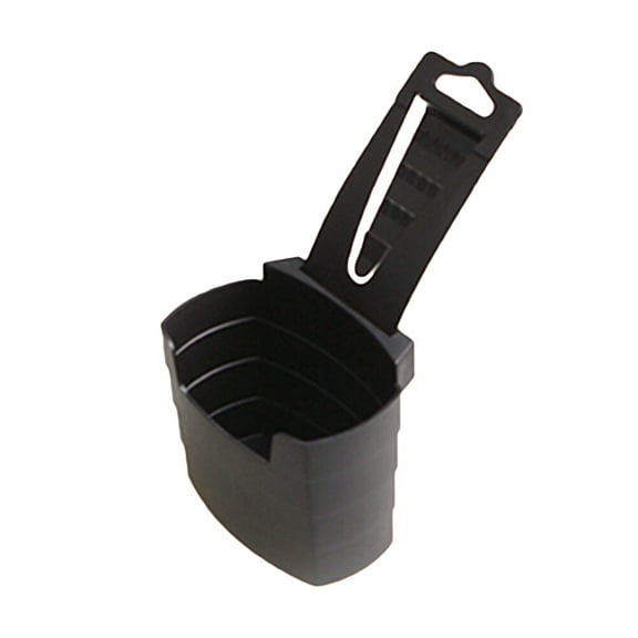 Himition Universal Car French Fry Holder Multi-Purpose Food Drink Cup Holder Car Sundries Organizer Box (Black)
