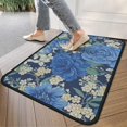 thumbnail image 4 of Pioneer Flower Floral Print Pattern Door Rugs,Washable Non Slip Door Mats Indoor,Decorative Door Mats,Entry Mat Indoor for Entrance,Bedroom,Kitchen,Bathroom,30"x17", 4 of 6