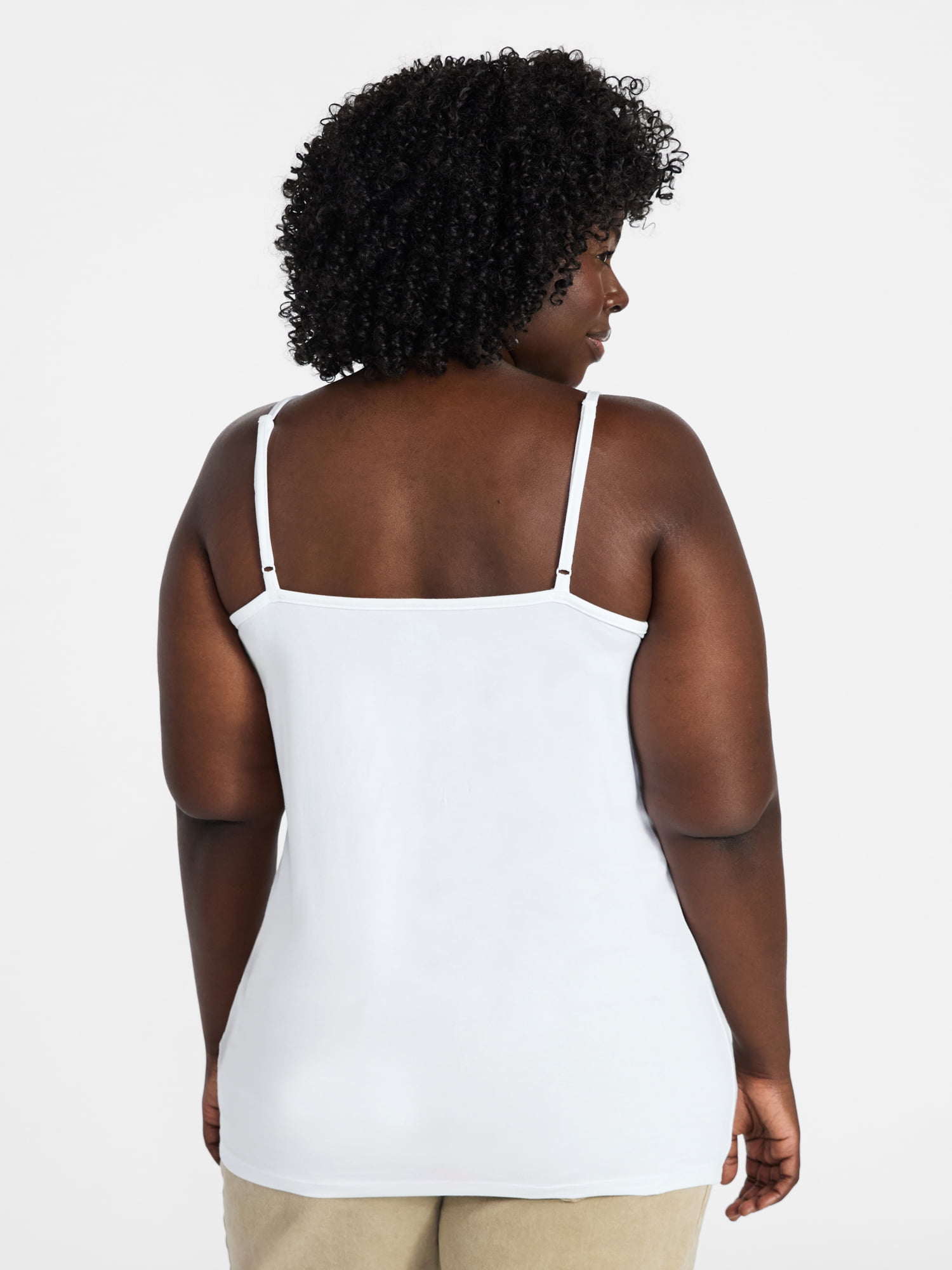 Terra & Sky Women's Plus Size Cami Top, Size 0X-5X
