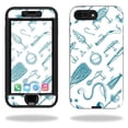 thumbnail image 1 of MightySkins LIFIP7PLNUD-Teal Lures Skin for Lifeproof Nuud iPhone 7 Plus Case - Teal Lures, 1 of 4