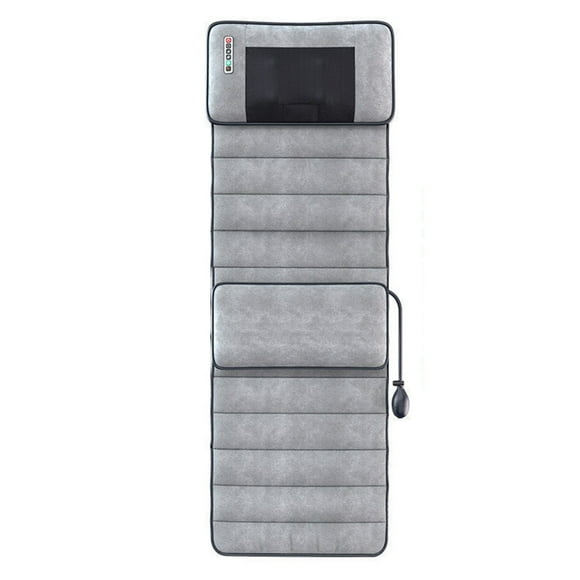Massage Mat with 9 Modes 9 Gears Adjustable Heating Pad for Sitting Sleeping Lying Electric Mat Massage Mattress Pad Full Body Massager Cushion Neck Back Waist Legs Pain Relief