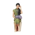 thumbnail image 1 of Mini figuras de personas, trenes modelo, figuras de personas de pie, mujeres pintadas en miniatura Voltear el cabello, 1 of 9