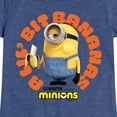 thumbnail image 3 of Despicable Me Minions - A Lil Bit Bananas - Toddler & Youth Girls Short Sleeve Graphic T-Shirt, 3 of 5