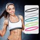 thumbnail image 3 of 16 diademas deportivas, bandas elásticas antideslizantes para el pelo para correr, fútbol, ​​hacer ejercicio de yoga, mujeres y hombres BRILLAR Rojo Verde, 3 of 5
