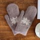 thumbnail image 1 of Guantes de terciopelo de invierno, guantes gruesos y cálidos, guantes para mujer, guantes para exteriores a prueba de frío, guantes para mujer, 1 of 3