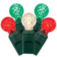 thumbnail image 1 of 50Lt LED Ampoule Rouge & 44; Fil Blanc & Vert G12 Fin de Connexion Ensemble Lumineux - Espacement de 6 Pouces 25 Pi., 1 of 1