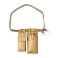 thumbnail image 2 of Bolsa de cinturo de mujer perfecl Bolsa de gota de cuero Bolsa de hombro Caqui, 2 of 8