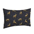 thumbnail image 2 of Bixox Christmas Deers Printed Pillow Protector,Super Soft Ideal for Home,Guests,Rentals - 16"x24", 2 of 8