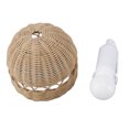 thumbnail image 2 of Hand Woven Rattan Hanging Lighting, Modern Nordic Style Exquisite And Unique Rattan Pendant Light for Home Decoration, 2 of 7