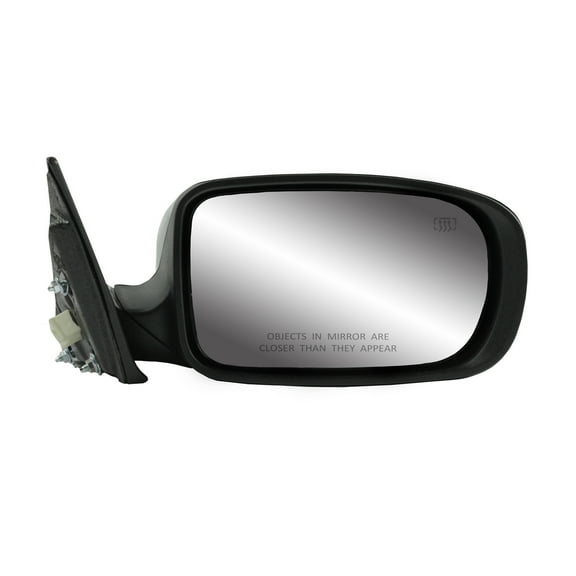 60619C - Fit System Passenger Side Mirror for 11-14 Chrysler 200 Convertible, textured black w/ PTM cover, foldaway, Heated Power