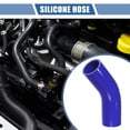 thumbnail image 2 of Unique Bargains 1 Pcs 51mm 2.01" ID 102mm 4.02" Length 45° Blue Car Silicone Hose, 2 of 7