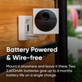 thumbnail image 2 of Wyze Cam Outdoor Add-on Camera 1080p HD Indoor/Outdoor Wire-Free Smart Home Camera with Night Vision, 2-Way Audio,, 2 of 5