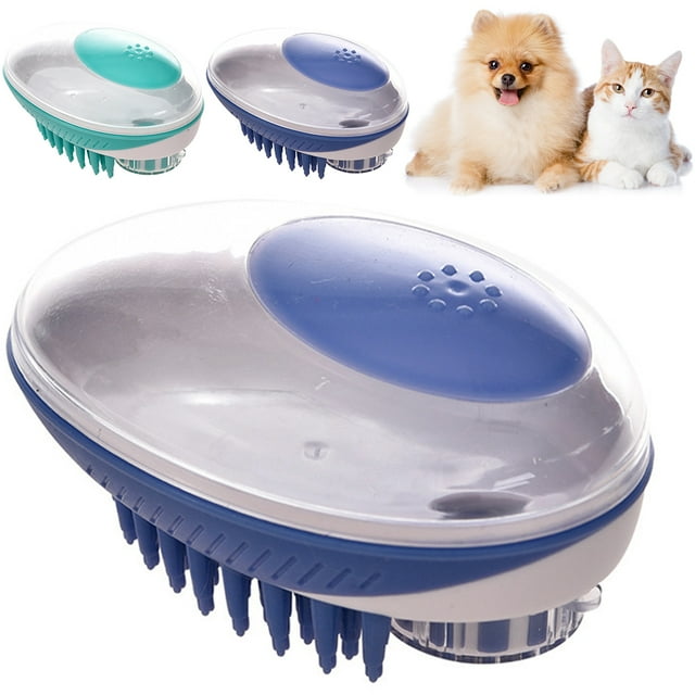 Pet Grooming Brush Massage Soft Cleaning Pet Brush Shedding Grooming Tool