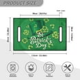 thumbnail image 5 of Yuyamidu Green Hat Golf Cart Seat Covers Green Leaf Golf Cart Seat Towel St. Patrick's Day Cart Seat Seat Blanket Universal Fits Most Club Cars Golf Carts Easy to Install, 5 of 5