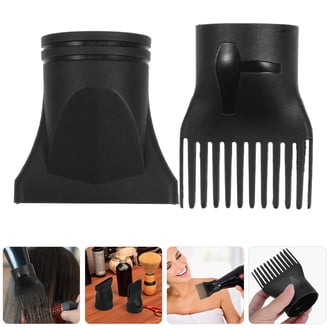 ANNIE - Universal Fit Hair Dryer Nozzle BLACK #2987 - Walmart.com